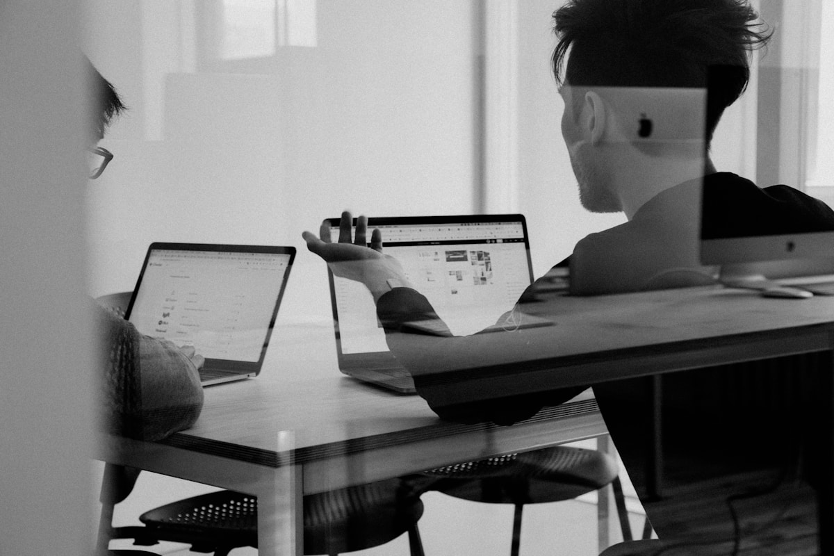 Workshop table setup during an Orchard profit skills cohort session
